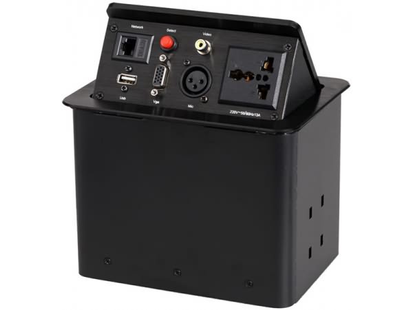 科桌免接线气动式桌面插座KZ-110
